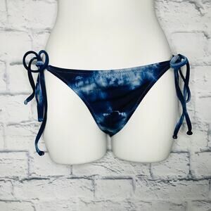 Made by Dawn Blue Tie Dye Swim Bottom